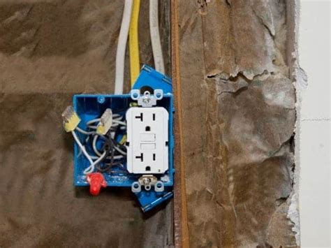 electrical boxes are flush with drywall or flush with tile|drywall for electrical boxes.